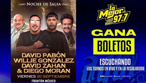 Gana boletos para noche de salsa