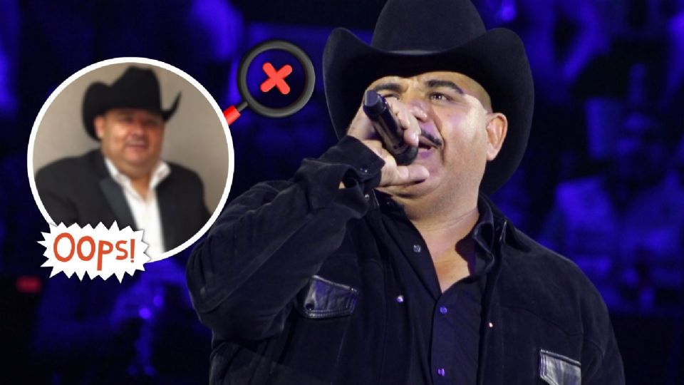 Confunden  a Chuy Lizárraga con famoso cantante