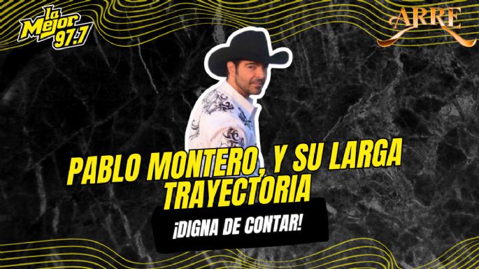 Pablo Montero y su larga trayectoria ¡Digna de contar!