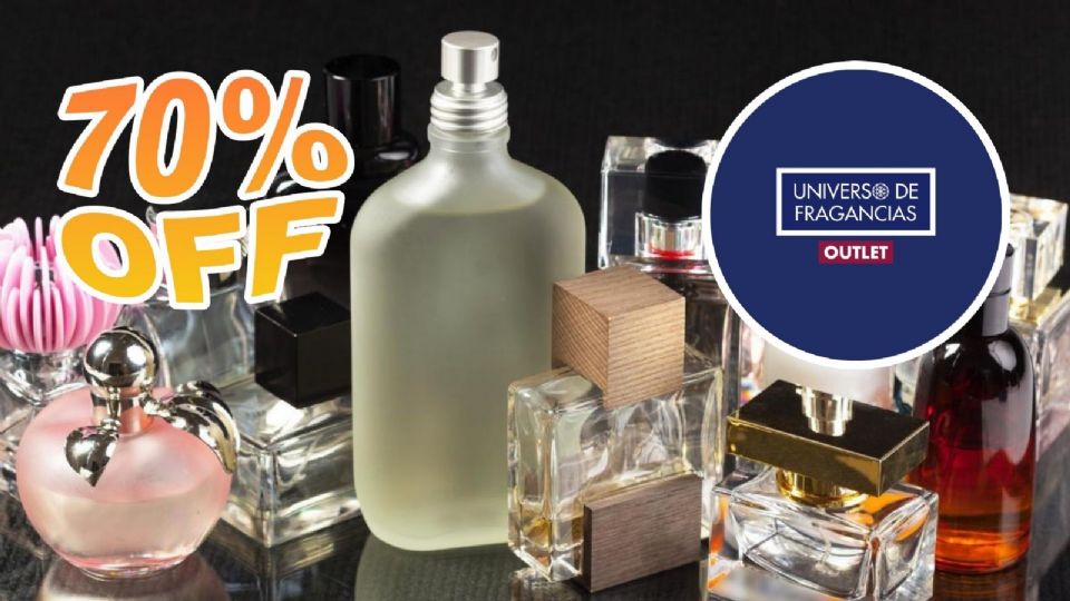 Outlet de perfumes de lujo con hasta 70% de descuento