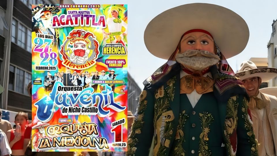 ¿Cuándo y qué pueblos de Iztapalapa participan en el Carnaval Santa Martha Acatitla 2025?