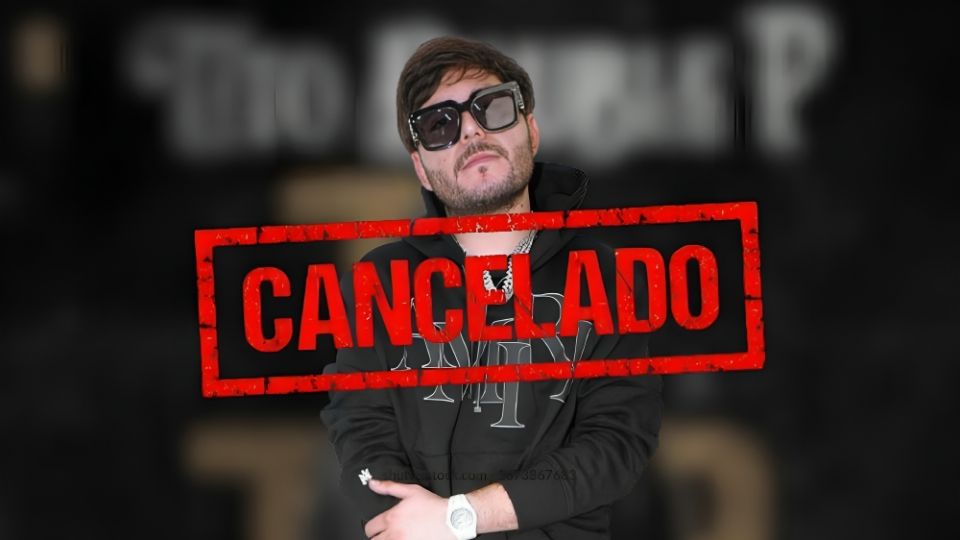 Tito Double P Cancela conciertos en México