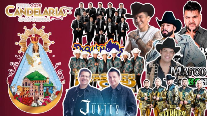 Feria de la Candelaria Salvatierra 2025: Cartelera completa de conciertos y actividades GRATIS
