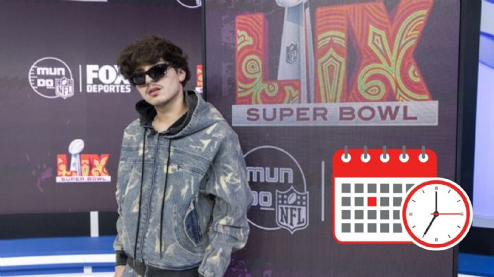 Gabito Ballesteros en el Super Bowl 2025: ¿Cuándo, dónde y a qué hora ver su concierto?