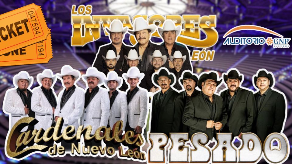 El Auditorio GNP será testigo de uno de los mejores conciertos de música norteña