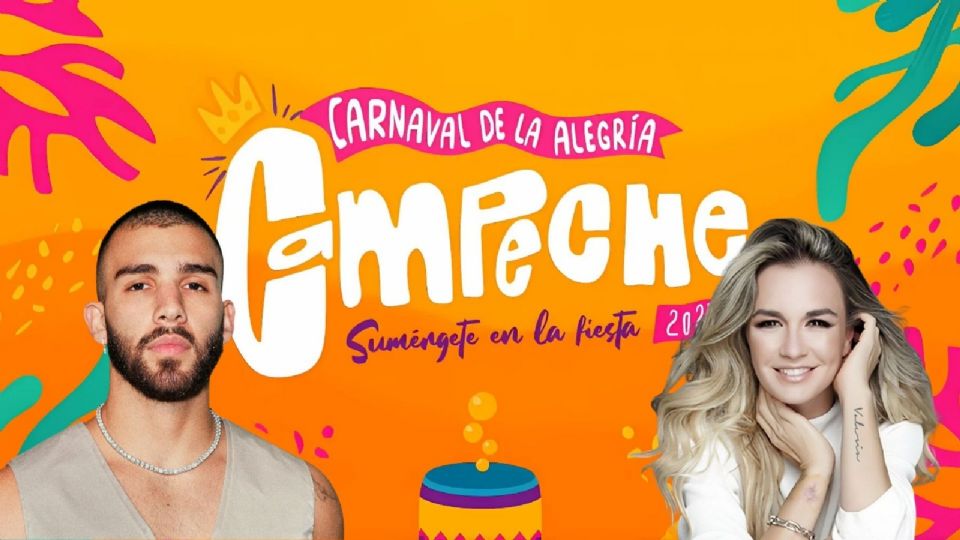 Carnaval de Campeche 2025: Cartel de artistas completo