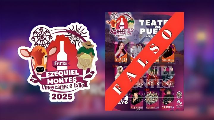 Feria Ezequiel Montes Carne y Vino 2025 desmiente supuesta cartelera de artistas