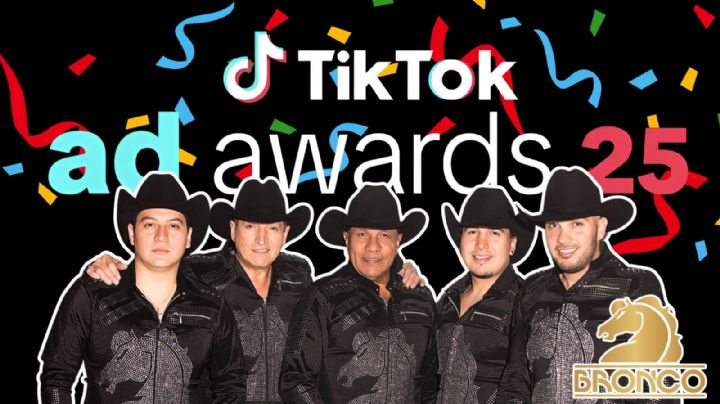 Bronco recibe legendario premio en los TikTok Awards 2025; Así festejaron