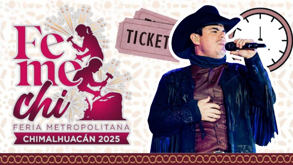 Alfredo Olivas se presentará HOY en la Feria Metropolitana Chimalhuacán 2025.