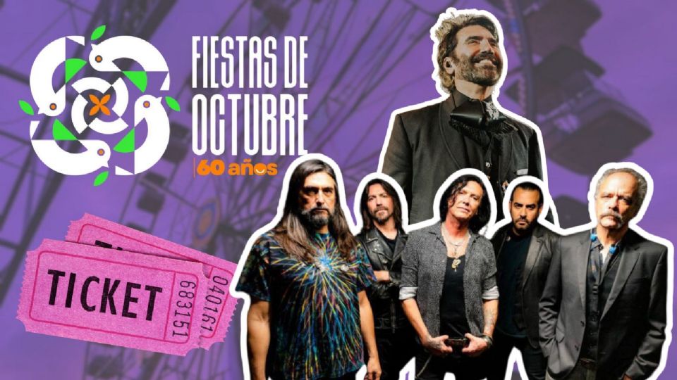 Artistas que se presentarán HOY en las Fiestas de Octubre 2025.