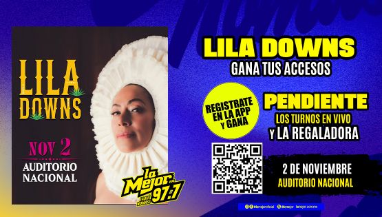 Gana boletos para ver a Lila Downs