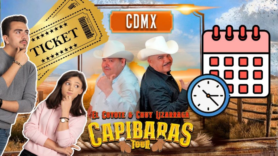 Venta de boletos para el Capibaras Tour 2026.