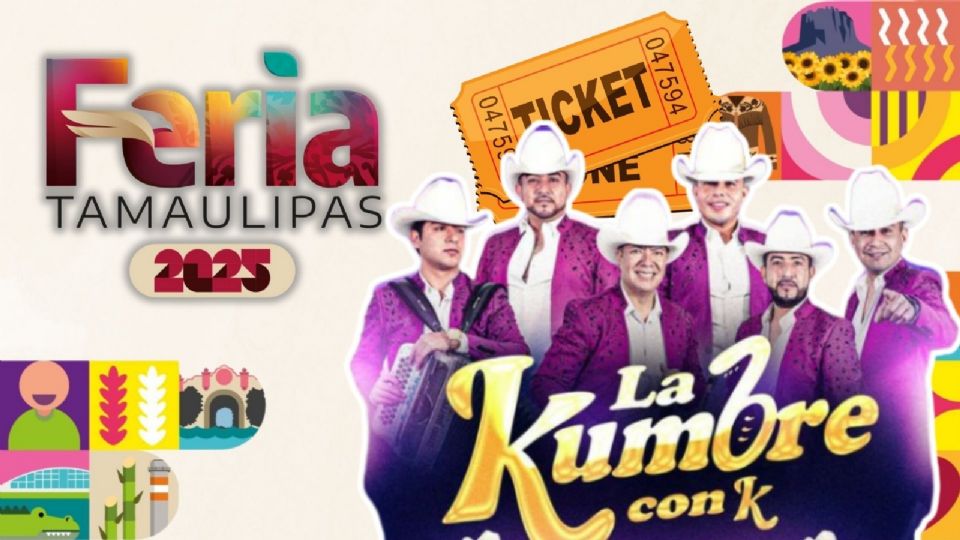 La Kumbre con K se presentará HOY en la Feria Tamaulipas 2025.