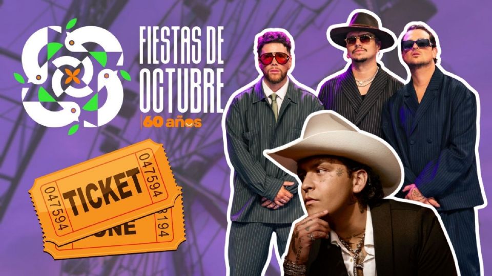 Artistas que se presentarán HOY en las Fiestas de Octubre 2025