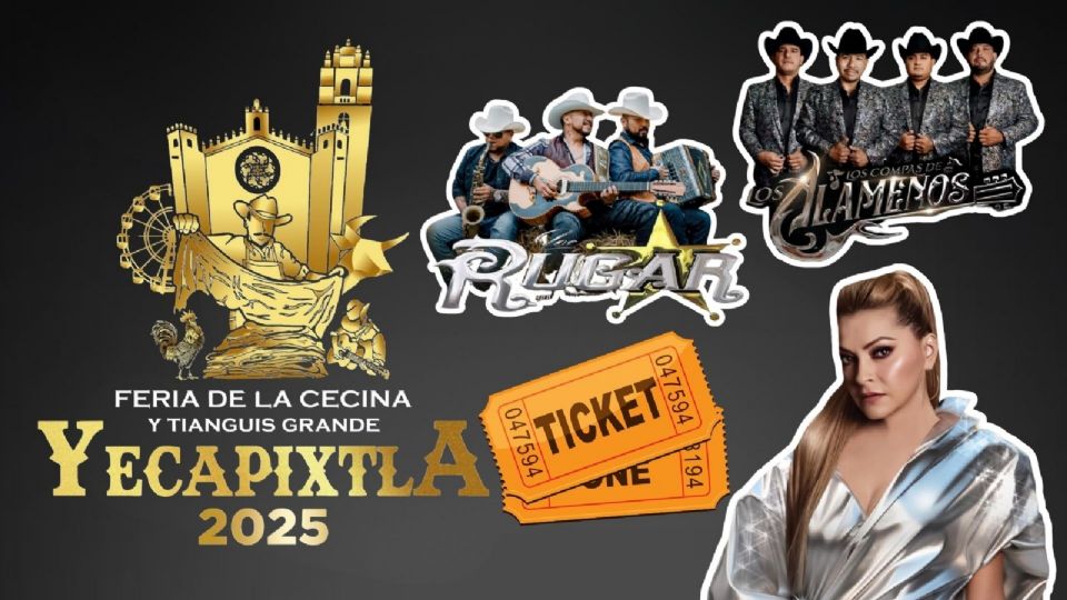 Artistas que se presentarán HOY en la INAUGURACIÓN de la Feria de la Cecina Yecapixtla 2025.