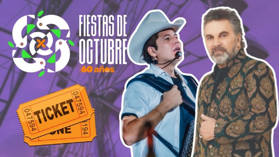 Artistas que se presentarán HOY en las Fiestas de Octubre 2025