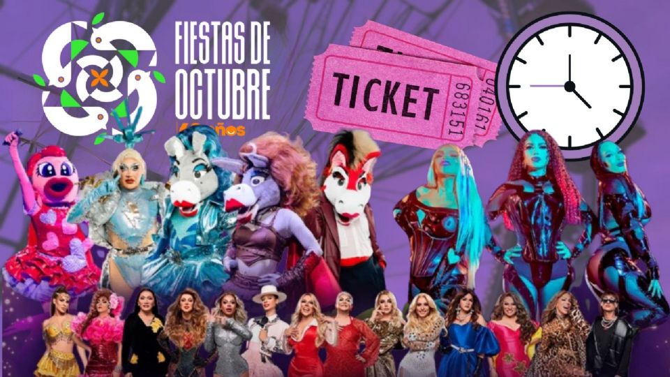 Artistas que se presentarán HOY en las Fiestas de Octubre 2025