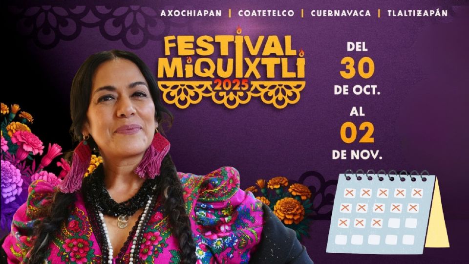 ¿Qué artistas se presentarán HOY en la inauguración del Festival Miquixtli 2025?