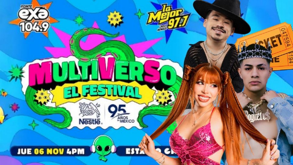 Cartelera completa de artistas para el multiverso