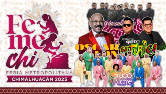 Feria Metropolitana Chimalhuacán 2025: Cartelera de artistas que se presentarán HOY 5 de octubre en el Teatro del Pueblo y el Foro Masivos