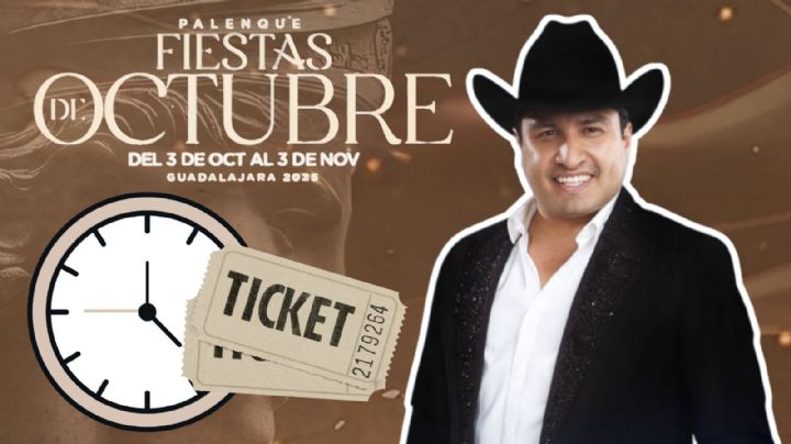 Fiestas de Octubre 2025: ¿A qué hora empiezan los conciertos de Julión Álvarez en el Palenque?