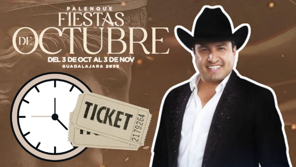 Julión Álvarez se presentará este 8 y 9 de octubre en el Palenque de las Fiestas de Octubre 2025.