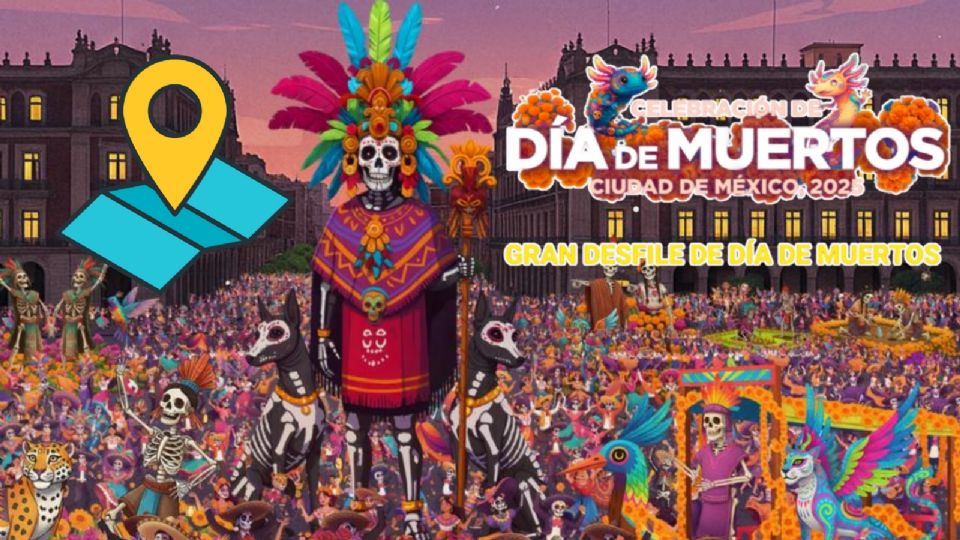 ¿A qué hora inicia el Desfile de Día de Muertos 2025 en CDMX y cuál será la ruta?