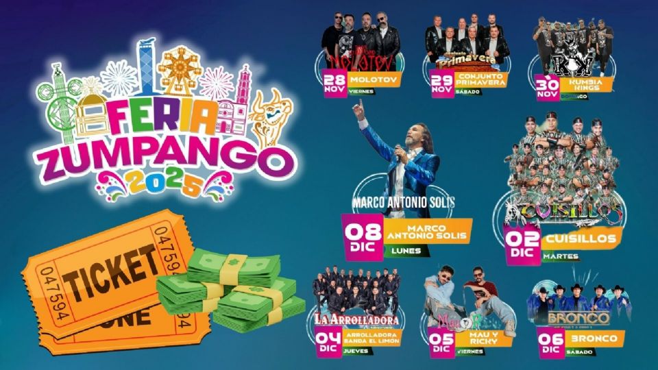 Boletos VIP Feria Zumpango 2025