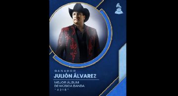 Julión Álvarez gana el Latin Grammy 2025