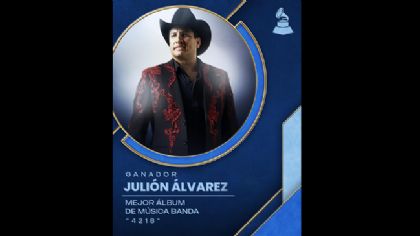 Julión Álvarez gana el Latin Grammy 2025