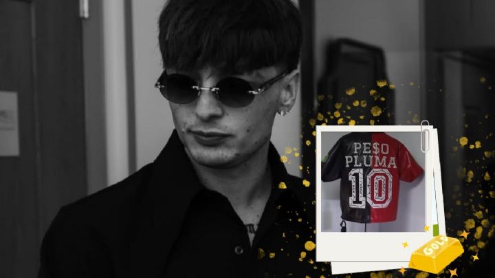 Peso Pluma presume lujo bañado en oro que sólo tiene él