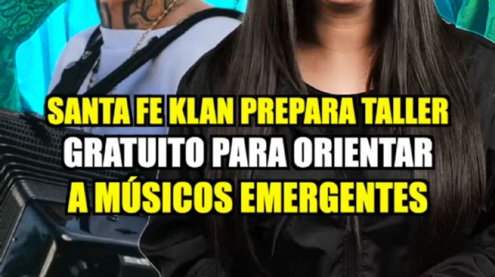 Santa Fe Klan prepara taller gratuito para orientar a músicos emergentes