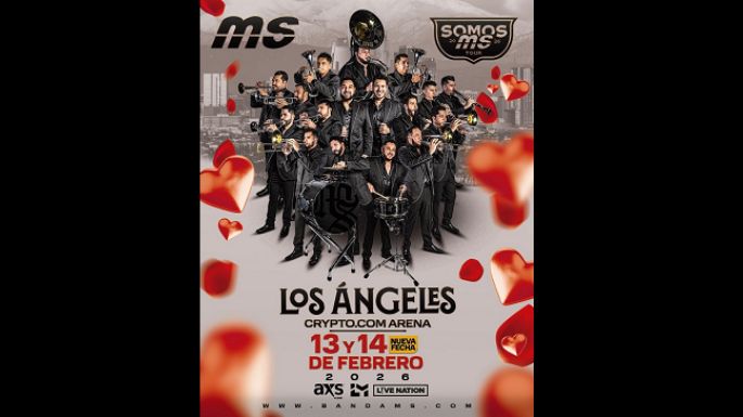 Banda MS confirma nueva fecha en Los Ángeles para el 2026
