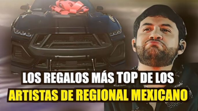 Los regalos más top de los artistas del regional mexicano en 2025