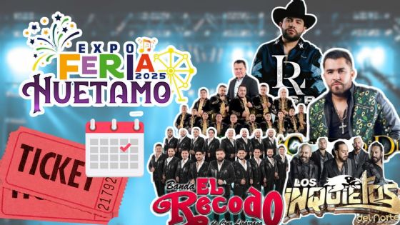 Expo Feria Huetamo 2025: Cartelera completa de artistas que darán concierto en Michoacán