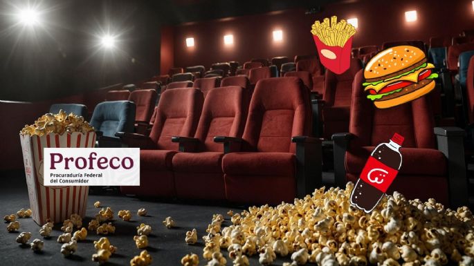 ¿Es legal meter comida al cine? Esto dice la Profeco