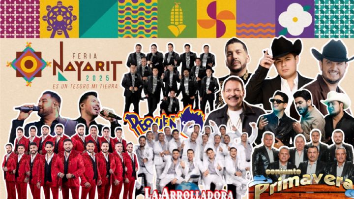 Feria Nayarit 2025: Cartelera completa de artistas que darán concierto; fechas y costos