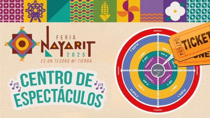 Feria Nayarit 2025: Lista completa de precios para los conciertos del Centro de Espectáculos