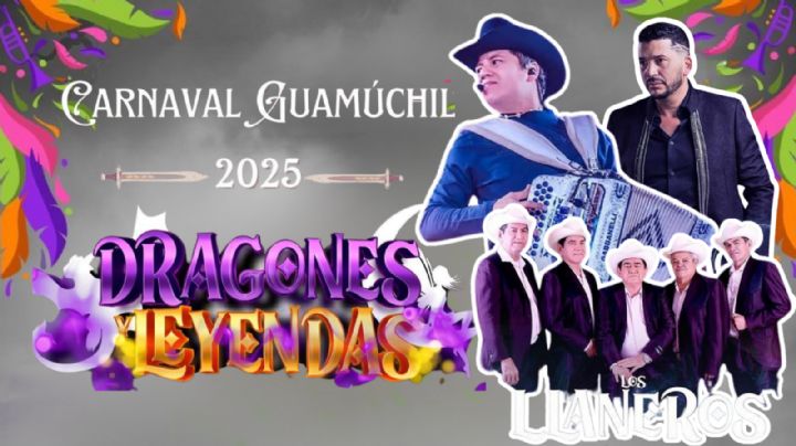 Carnaval Guamúchil 2025: Cartelera completa de artistas que darán concierto en esta edición; fechas y precios