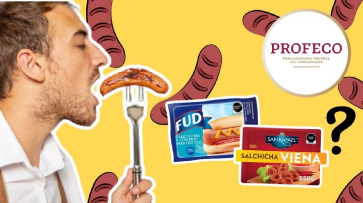 ¿Fud o San Rafael? Esta es la marca de salchichas que Profeco reprueba