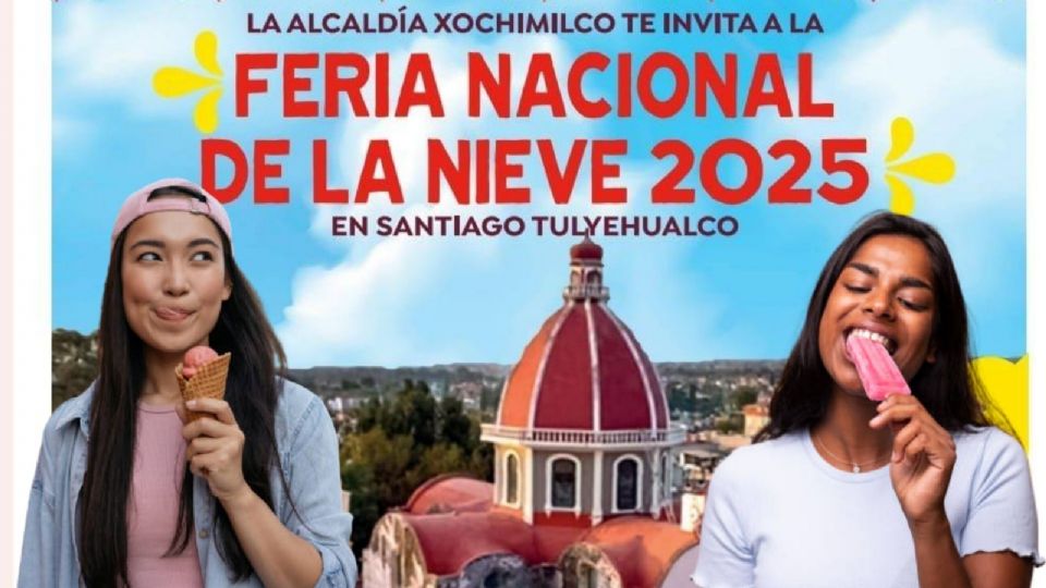 Feria Nacional de la Nieve 2025 en Xochimilco