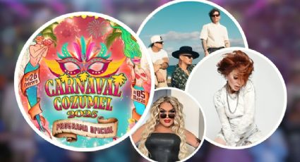 Carnaval Cozumel 2025: ¿Qué artistas se presentarán GRATIS en Quintana Roo?