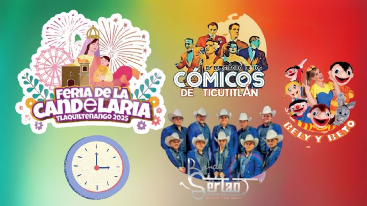 Feria de la Candelaria Tlaquiltenango 2025: Cartelera completa de artistas que se presentarán HOY 5 de febrero