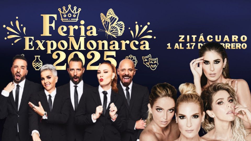 Feria Expo Monarca 2025 artistas que darán concierto este fin de semana en el Palenque