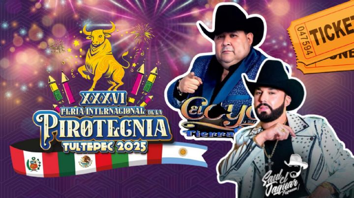 Feria Internacional de la Pirotecnia Tultepec 2025: ¿Qué artistas darán concierto HOY 13 de marzo? Precio de los boletos