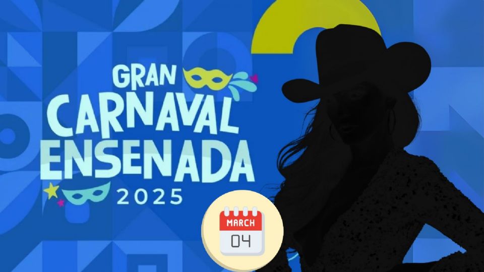 Artista que darán concierto en el Carnaval Ensenada 2025