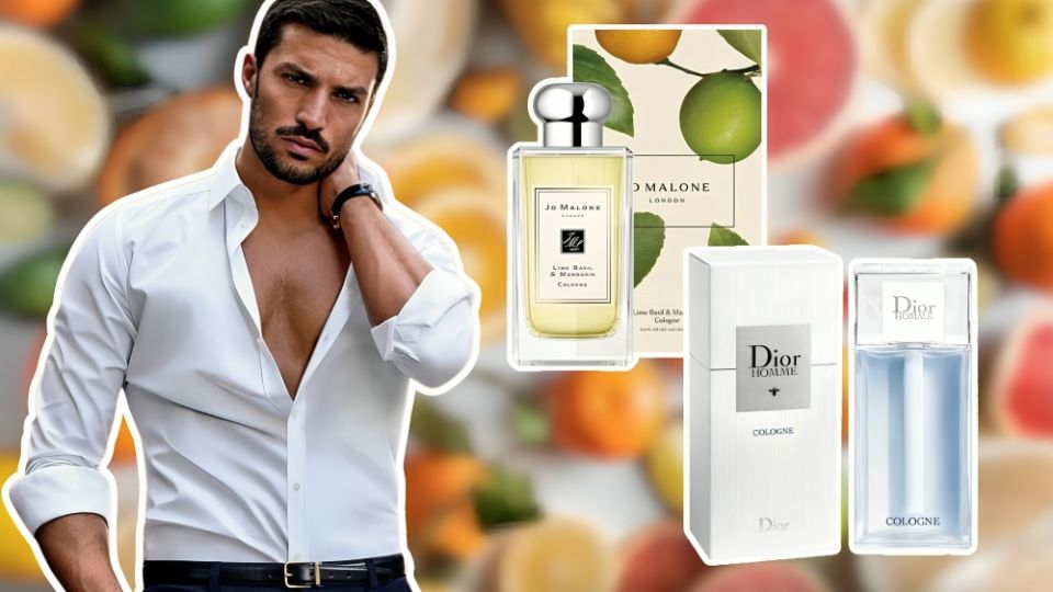 Perfumes cítricos para hombres que te harán oler a frescura