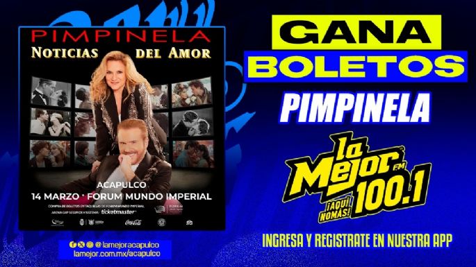 Noche llena de emociones con Pimpinela en Acapulco