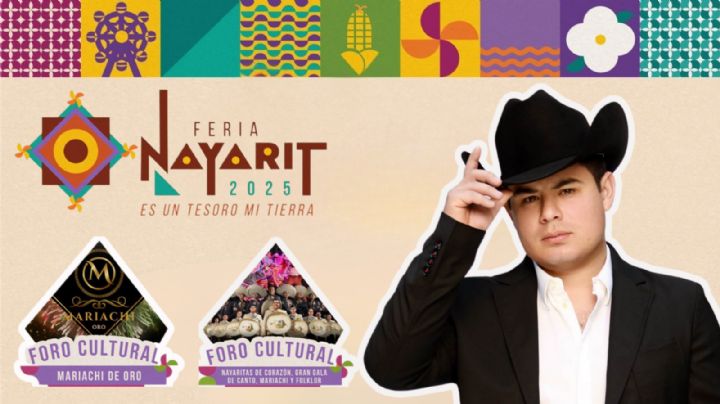 Feria Nayarit 2025: Programa completo de artistas y actividades de HOY 10 de abril