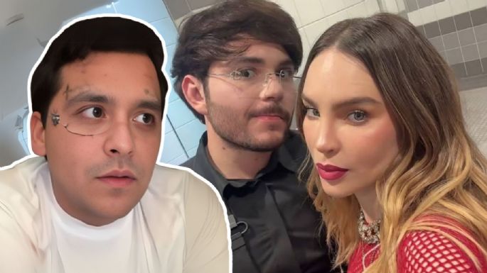 Christian Nodal revela colaboración con Tito Double P, amigo de Belinda